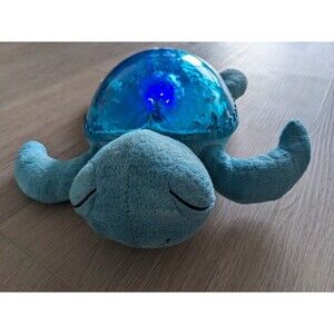Cloud B Tranquil Sea Turtle Blue Night Light Music Wave Sleep Soother Sound Work